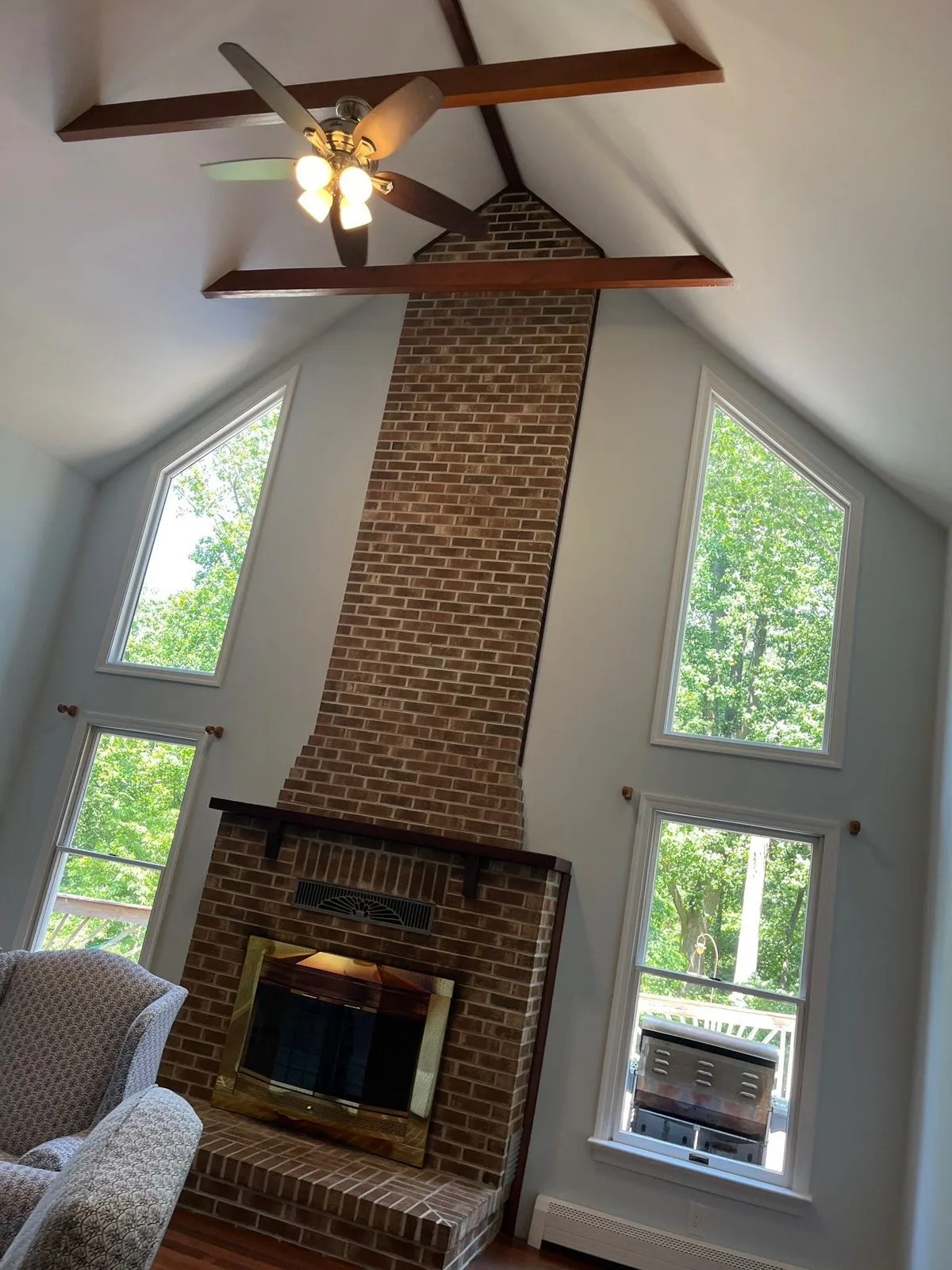 Three Levels of Scaffolding in a Custom Brookhaven, PA Home