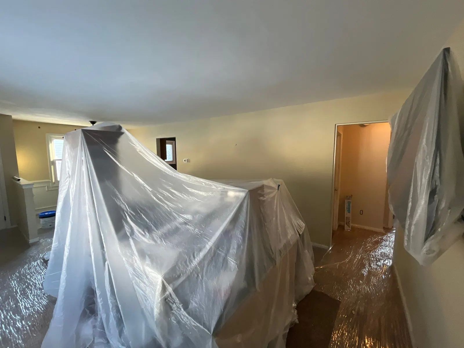Hallway and stair trim, Newtown Square